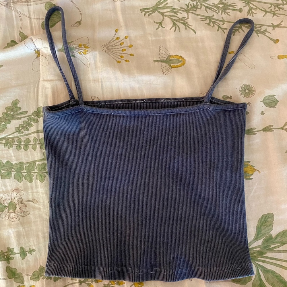 Brandy Melville Blue Faye Tank